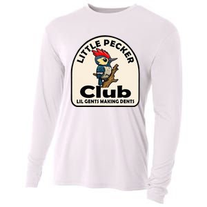 Little Pecker Club Lil Gents Making Dents Cooling Performance Long Sleeve Crew