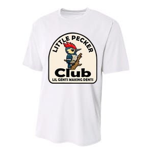 Little Pecker Club Lil Gents Making Dents Performance Sprint T-Shirt