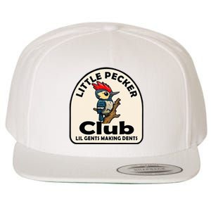 Little Pecker Club Lil Gents Making Dents Wool Snapback Cap