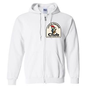 Little Pecker Club Lil Gents Making Dents Full Zip Hoodie