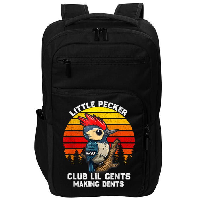 Little Pecker Club Lil Gents Making Dents Impact Tech Backpack