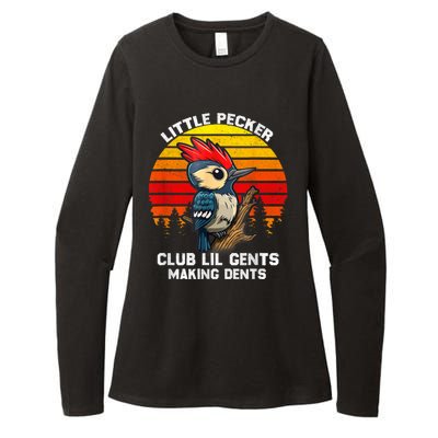 Little Pecker Club Lil Gents Making Dents Womens CVC Long Sleeve Shirt