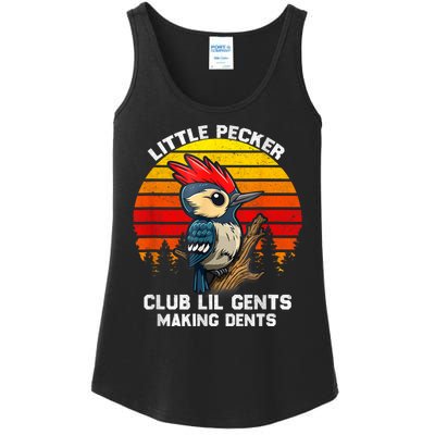 Little Pecker Club Lil Gents Making Dents Ladies Essential Tank