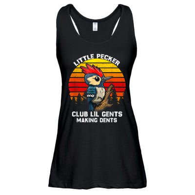 Little Pecker Club Lil Gents Making Dents Ladies Essential Flowy Tank