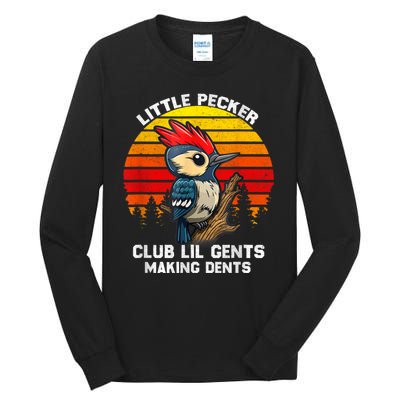 Little Pecker Club Lil Gents Making Dents Tall Long Sleeve T-Shirt