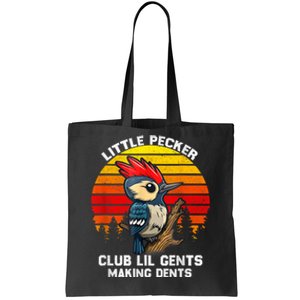 Little Pecker Club Lil Gents Making Dents Tote Bag