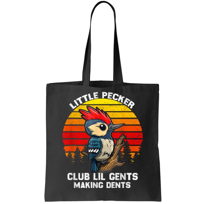 Little Pecker Club Lil Gents Making Dents Tote Bag