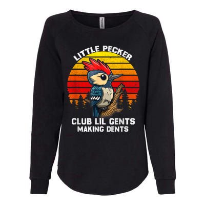 Little Pecker Club Lil Gents Making Dents Womens California Wash Sweatshirt