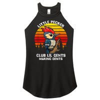 Little Pecker Club Lil Gents Making Dents Women's Perfect Tri Rocker Tank