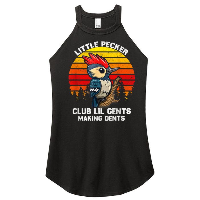 Little Pecker Club Lil Gents Making Dents Women's Perfect Tri Rocker Tank