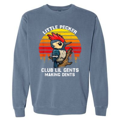 Little Pecker Club Lil Gents Making Dents Garment-Dyed Sweatshirt