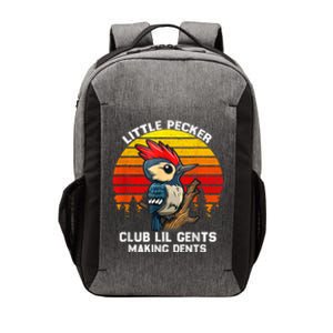 Little Pecker Club Lil Gents Making Dents Vector Backpack