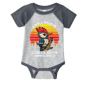 Little Pecker Club Lil Gents Making Dents Infant Baby Jersey Bodysuit