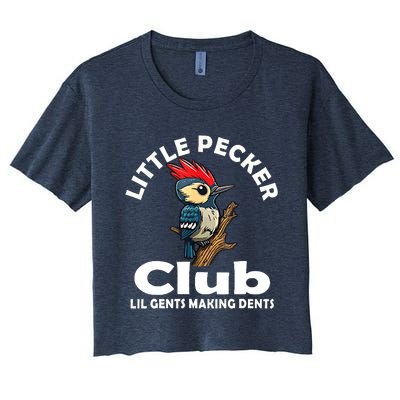 Little Pecker Club Women's Crop Top Tee