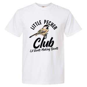 Little Pecker Club Lil Gents Making Dents Funny Garment-Dyed Heavyweight T-Shirt