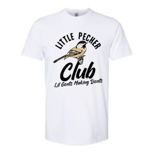 Little Pecker Club Lil Gents Making Dents Funny Softstyle CVC T-Shirt