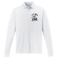 Little Pecker Club Lil Gents Making Dents Funny Performance Long Sleeve Polo