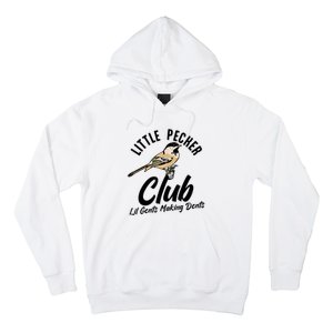 Little Pecker Club Lil Gents Making Dents Funny Hoodie