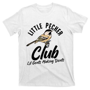 Little Pecker Club Lil Gents Making Dents Funny T-Shirt