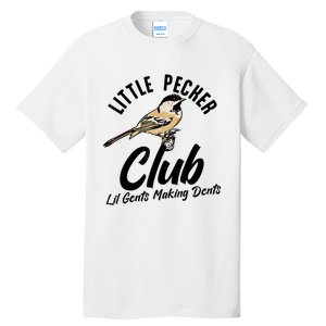 Little Pecker Club Lil Gents Making Dents Funny Tall T-Shirt