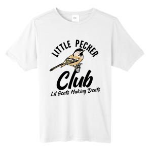 Little Pecker Club Lil Gents Making Dents Funny Tall Fusion ChromaSoft Performance T-Shirt