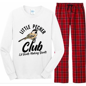 Little Pecker Club Lil Gents Making Dents Funny Long Sleeve Pajama Set