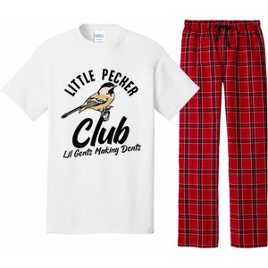 Little Pecker Club Lil Gents Making Dents Funny Pajama Set