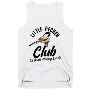 Little Pecker Club Lil Gents Making Dents Funny Tank Top