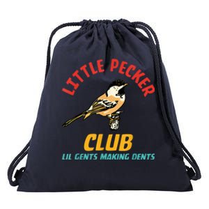 Little Pecker Club Lil Gents Making Dents Drawstring Bag