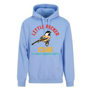 Little Pecker Club Lil Gents Making Dents Unisex Surf Hoodie