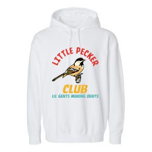 Little Pecker Club Lil Gents Making Dents Garment-Dyed Fleece Hoodie