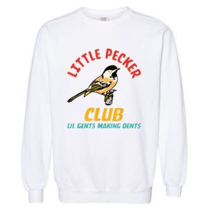 Little Pecker Club Lil Gents Making Dents Garment-Dyed Sweatshirt