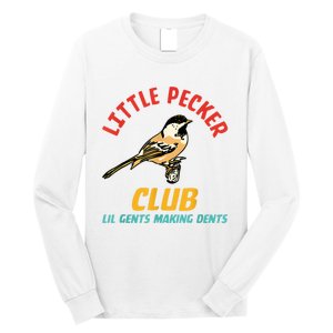 Little Pecker Club Lil Gents Making Dents Long Sleeve Shirt