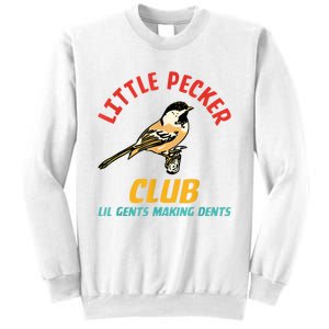 Little Pecker Club Lil Gents Making Dents Sweatshirt