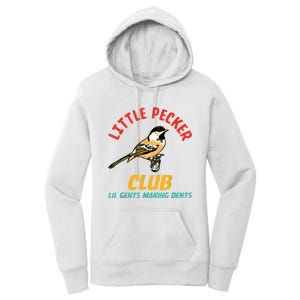 Little Pecker Club Lil Gents Making Dents Women's Pullover Hoodie