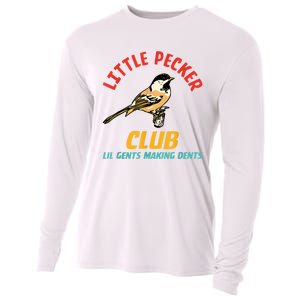 Little Pecker Club Lil Gents Making Dents Cooling Performance Long Sleeve Crew