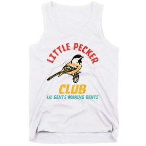 Little Pecker Club Lil Gents Making Dents Tank Top