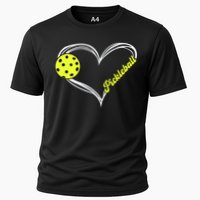 I Love Pickleball Cute Match Cooling Performance Crew T-Shirt