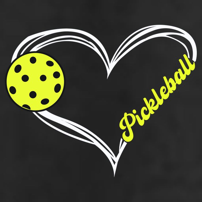 I Love Pickleball Cute Match Adult Drive Performance Visor