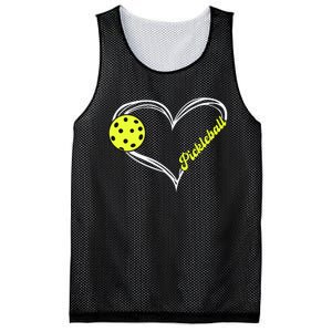 Love Pickleball Cute Pickleball Match, I Love Pickleball Mesh Reversible Basketball Jersey Tank