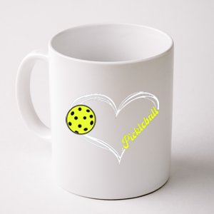 Love Pickleball Cute Pickleball Match, I Love Pickleball Coffee Mug