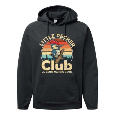 Little Pecker Club Lil Gents Making Dents Performance Fleece Hoodie