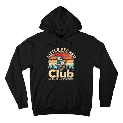 Little Pecker Club Lil Gents Making Dents Hoodie