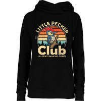 Little Pecker Club Lil Gents Making Dents Womens Funnel Neck Pullover Hood