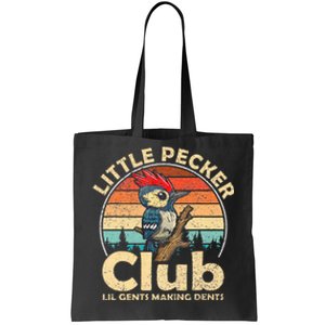 Little Pecker Club Lil Gents Making Dents Tote Bag