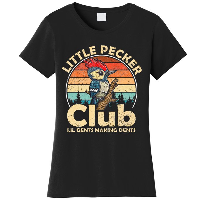 Little Pecker Club Lil Gents Making Dents Women's T-Shirt