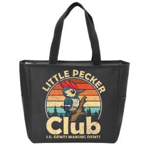 Little Pecker Club Lil Gents Making Dents Zip Tote Bag