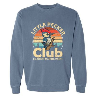 Little Pecker Club Lil Gents Making Dents Garment-Dyed Sweatshirt