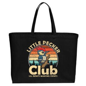 Little Pecker Club Lil Gents Making Dents Cotton Canvas Jumbo Tote