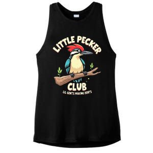 Little Pecker Club Lil Gents Making Dents Ladies PosiCharge Tri-Blend Wicking Tank